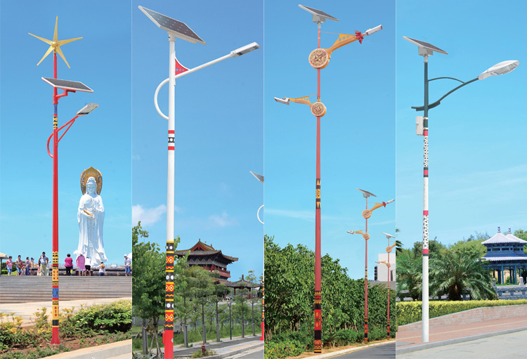 民族特色太阳能91视频直播APP下载-LED太阳能路灯