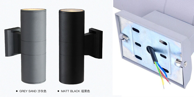 东莞91视频首页照明(QDQBD-LED001)上下照双头LED墙壁灯细节图片