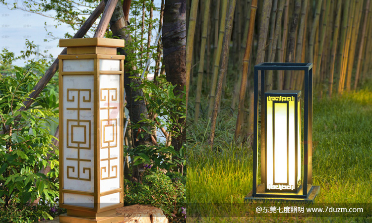 91视频首页照明-矮柱草坪灯样式图片展示